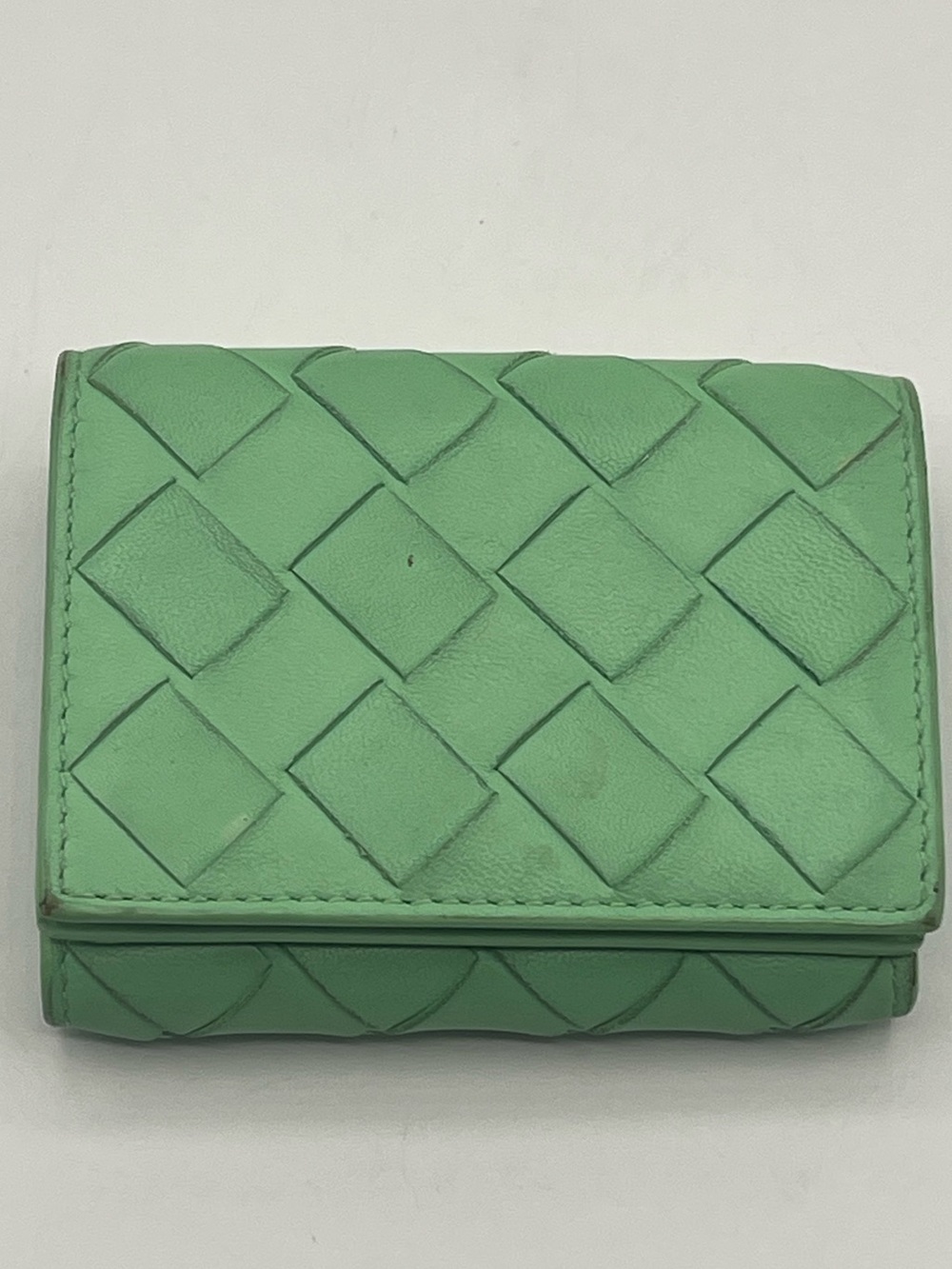 Bottega Veneta Intrecciato Leather Compact Walket